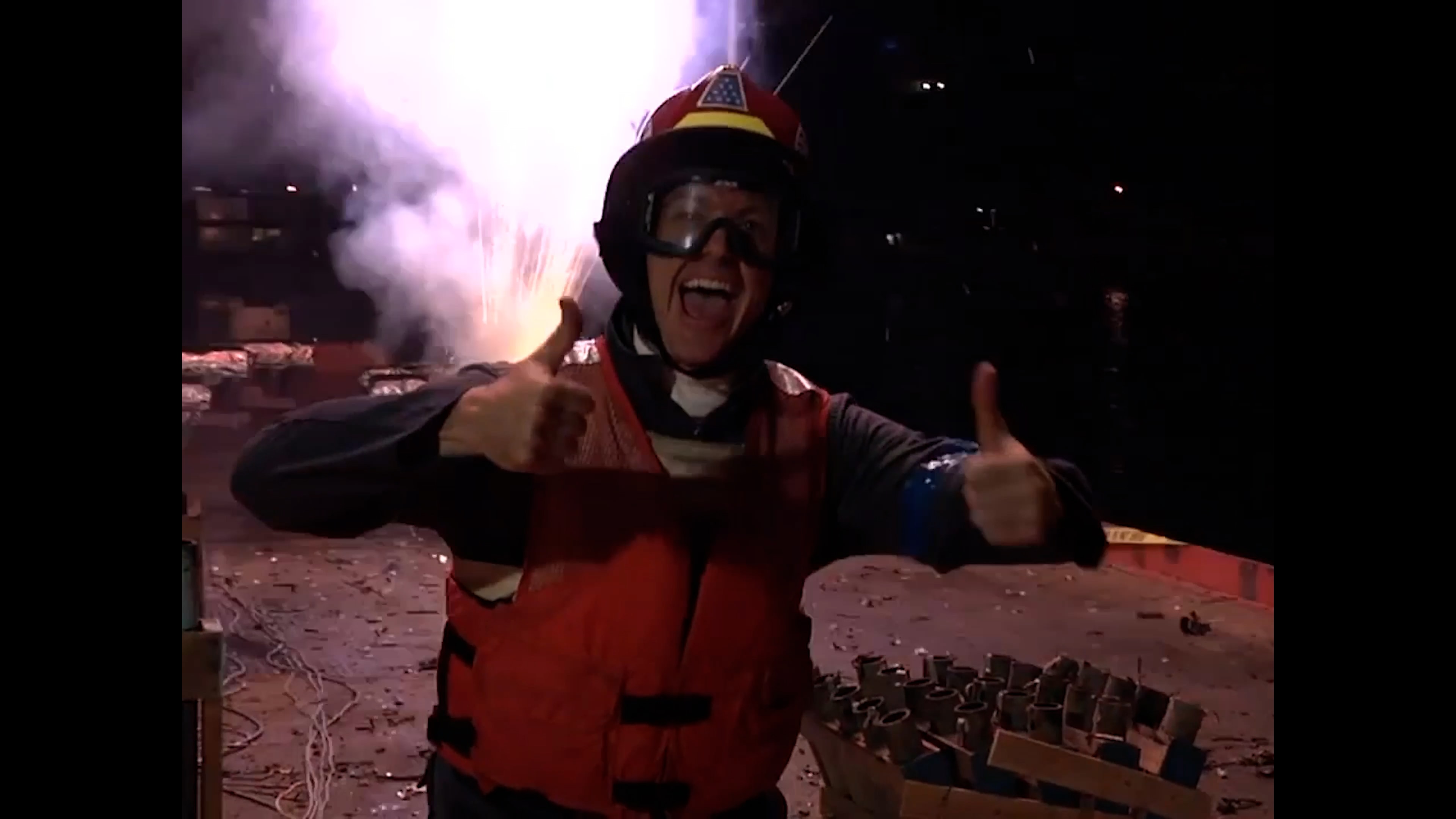 Fireworks Pyrotechnician sign